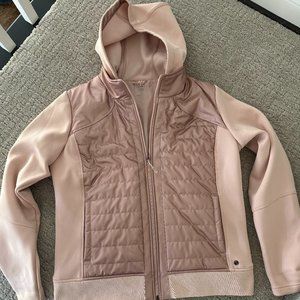 CALIA by Carrie Underwood Moto Hybrid Jacket, Blush Pink